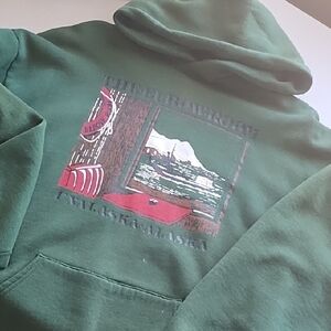 Vintage Hoodie Elbow Room UnAlaska Alaska